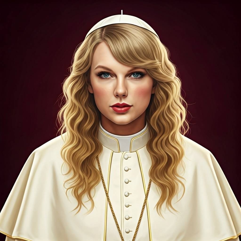 Taylor Swift as Pope